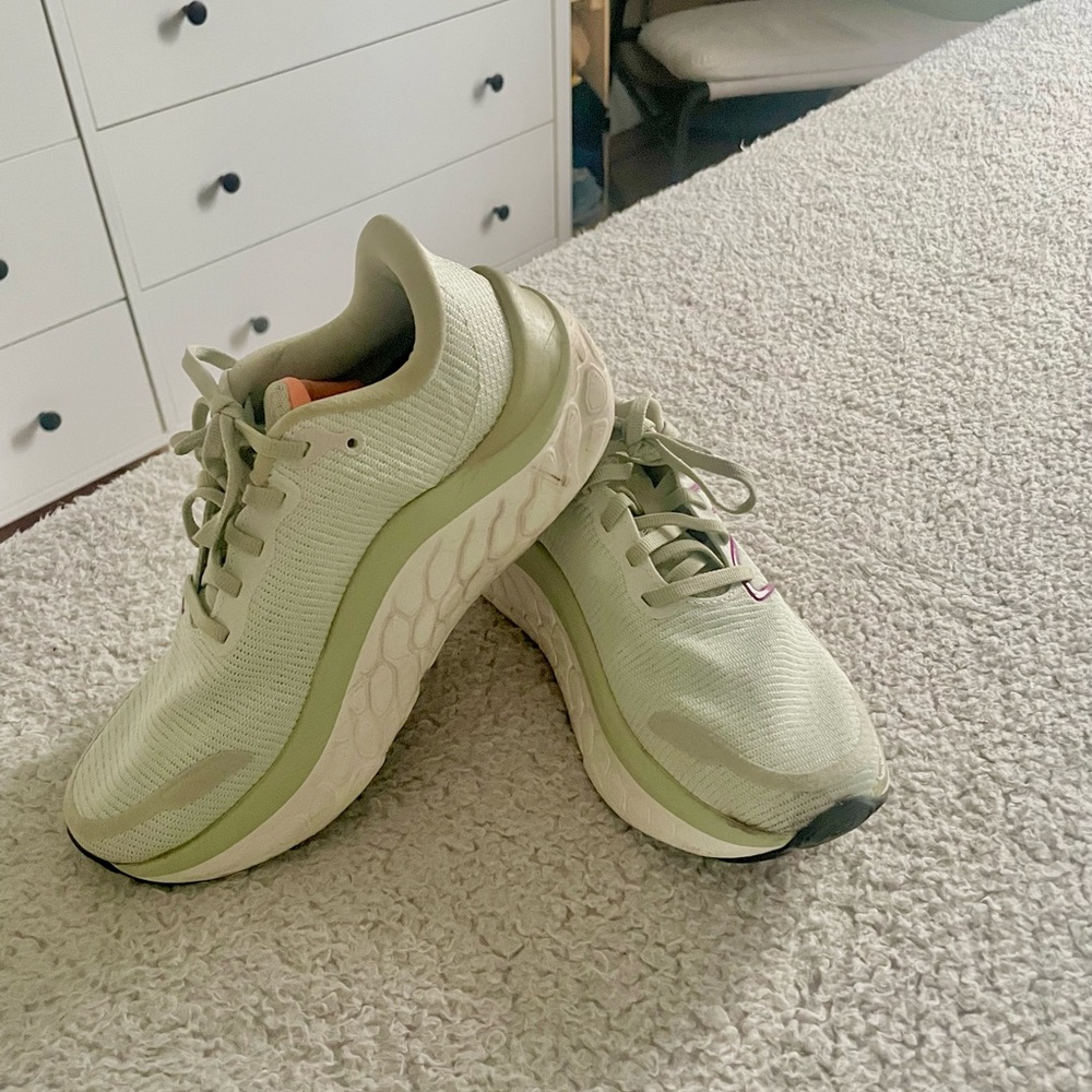 New Balance Light Green Athletic Shoes